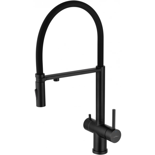 Смеситель для кухни Wonzon & Woghand WW-88458009-MB на мойку черный