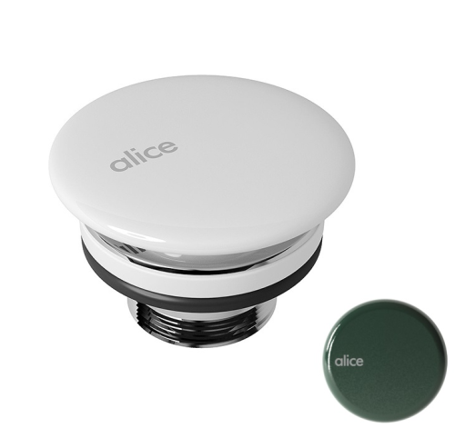 Донный клапан Alice PIL00695 зеленый