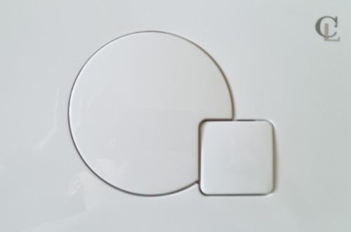 Клавиша смыва механическая CeramaLux PC-014 цвет белый