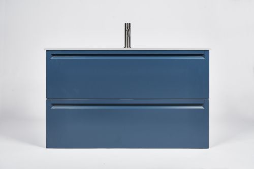 Тумба с раковиной Inda Piccadilly INDA Piccadilly 80BD Kona 80х50 подвесная цвет синий