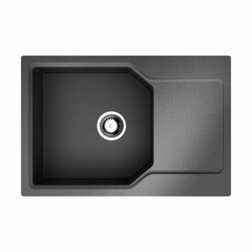 Кухонная мойка Omoikiri Yonaka 4993341 80х50 цвет черный
