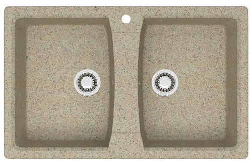 Кухонная мойка Azario Elmas CS00078334 80х50 цвет коричневый