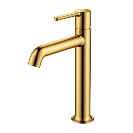 Смеситель для раковины Cezares ECO ECO-LC-BORO-W0 на столешницу золото