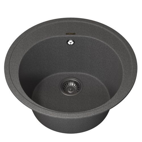 Кухонная мойка Uperwood Quartz Premium UPD-01 3910202102 50х50 цвет серый поверхность матовая