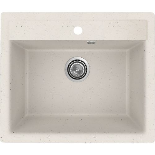 Кухонная мойка Ulgran Practik PR-M 565-001 55х50 цвет белый