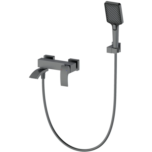Смеситель для ванны Wonzon & Woghand Fit WW-88639009-BGM настенный серый