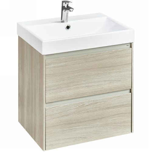 Тумба под раковину Roca Ona A857613512 60х50 подвесная цвет коричневый