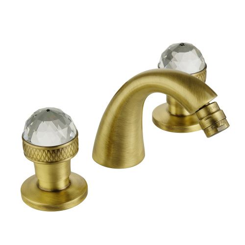 Смеситель Migliore AXO SWAROVSKI 18475 на биде бронза
