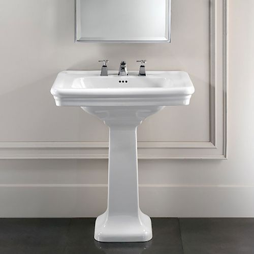 Раковина керамическая Devon Devon Etoile IBLG1FET 70 см подвесная цвет белый 1 отверстие под смеситель