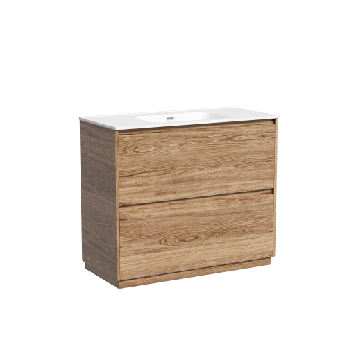 Тумба под раковину Sancos Libra Floor LB100FECH 100х50 напольная цвет коричневый