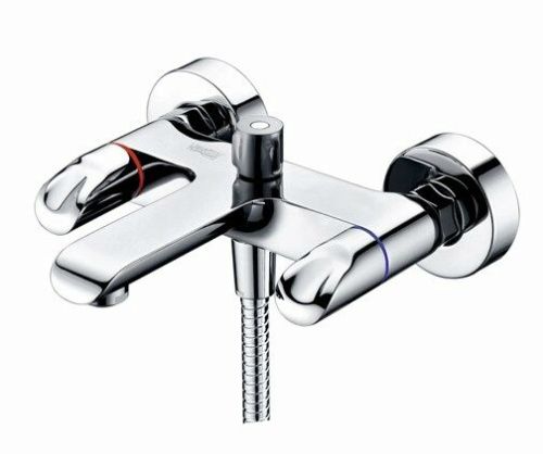 Смеситель для ванны Wasserkraft Lossa 1200 1201 настенный хром