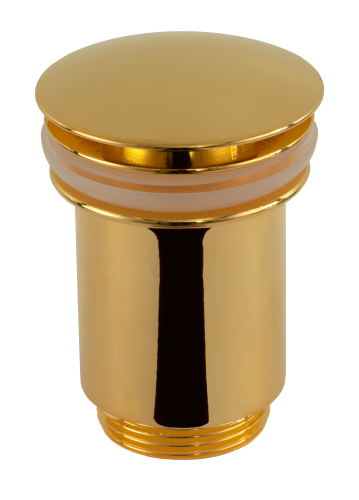 Донный клапан Remer 904CC114DO золото