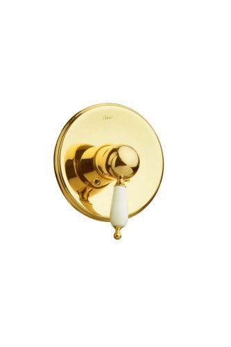 Смеситель Boheme Tradizionale Oro 285 встраиваемый в стену золото