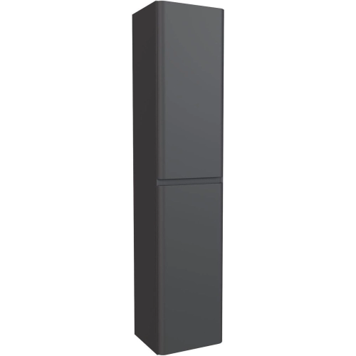 Шкаф-пенал Aquanet Эмбер 00330472 40х160 подвесной цвет черный