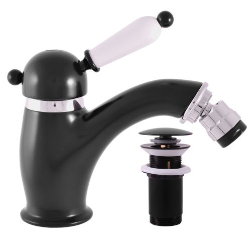 Смеситель RavSlezak LABE L545.5KCMATC на биде черный