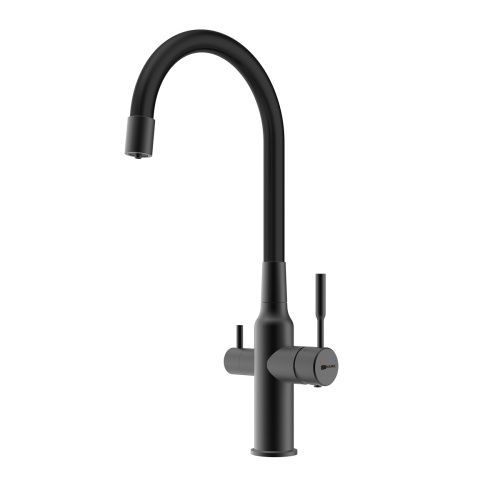 Смеситель для кухни LeMark Expert LM5083BL-Black на мойку черный