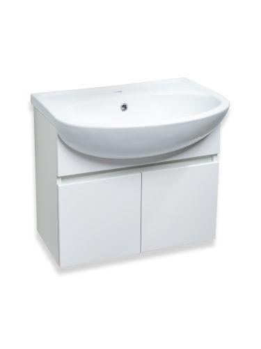 Тумба под раковину Runo ЛАДА 00-00001368 60х30 подвесная цвет белый