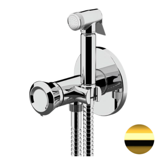 Гигиенический душ со смесителем Remer ET65DO золото