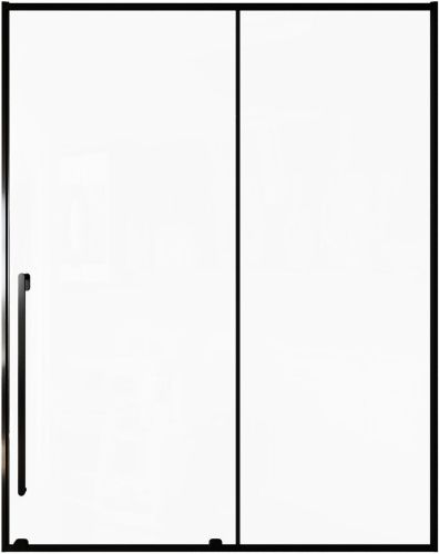 Душевая дверь Allen Brau Fantasy 3.11010.31 160х200 стекло прозрачное профиль черный