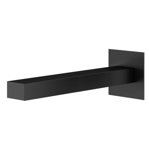 Излив Plumberia Selection Tag SPQ0258NO настенный черный