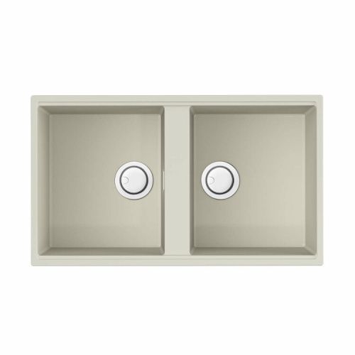 Кухонная мойка Omoikiri Kitagawa 4993809 85х50 цвет белый
