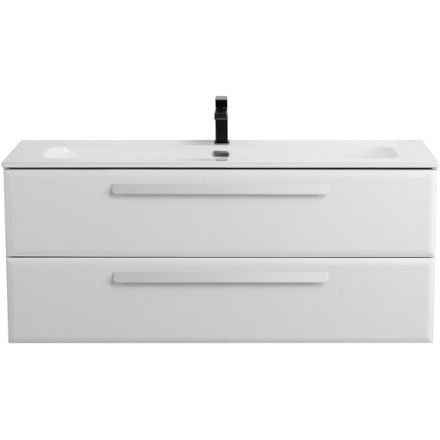 Тумба под раковину Cezares ECO-CER ECO-CER-N-1200-2C-SO-2-BL 120х50 подвесная цвет белый