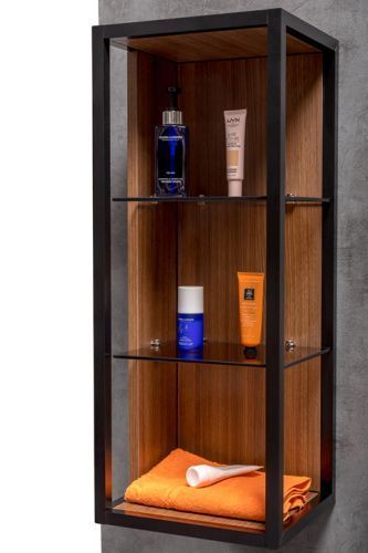 Шкаф Armadi Art Loft 895-D 30х80 подвесной цвет коричневый