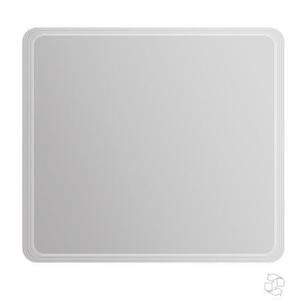 Зеркало с подсветкой Cezares 54352 100х90 подвесное