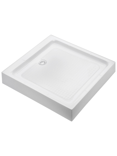 Душевой поддон акриловый Wemor 10000000923 75х70 белый с каркасом
