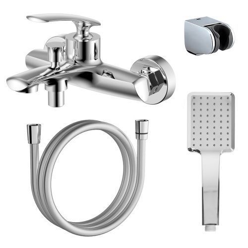 Смеситель Azario REULEAUX AZ-VWF238296C настенный хром