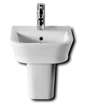 Раковина керамическая Roca GAP 7.3274.7.800.0 40х30 подвесная цвет белый 1 отверстие под смеситель