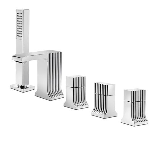 Смеситель Stella Casanova CS 02304 CR00 на борт ванны хром