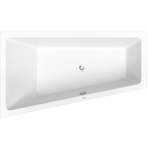 Ванна акриловая Duravit Duravit No.1 700508000000 170х100 встраиваемая асимметричная без ножек