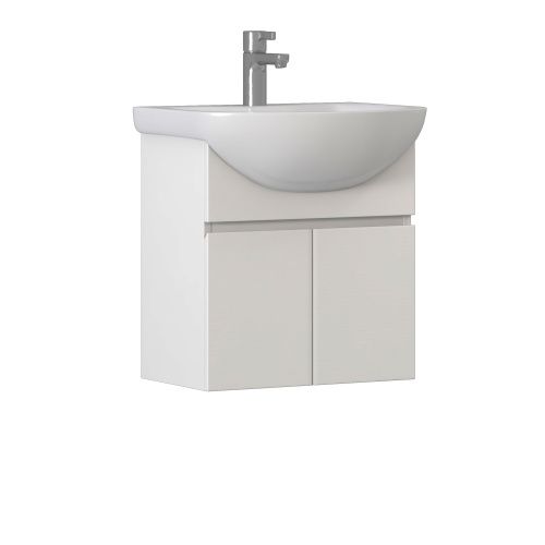 Тумба под раковину Vigo Wing tp.WIN.BAL.50.2D белый 46х28х48 подвесная