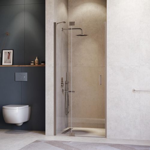 Душевая дверь RGW Hotel 350601414-110 140х200 стекло прозрачное профиль сатин