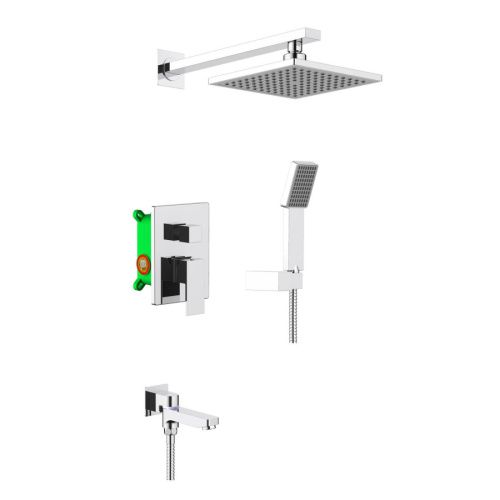 Душевая система Timo Selene SX-3069/00SM(1113) встраиваемая в стену цвет хром