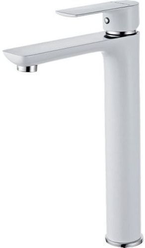 Смеситель Aquanet Arctic AF520-11СW на раковину белый/хром