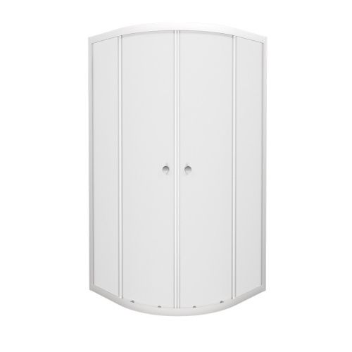 Душевой уголок Тритон Вельвет Щ0000063058 90х90 стекло матовое профиль белый без поддона