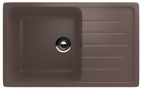 Кухонная мойка Ulgran Classic U-400-302 75х50 цвет бежевый