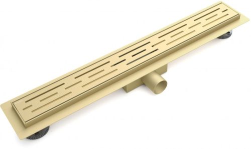 Душевой лоток Esbano META ESTRMETRAIN60SG 65х10 золото