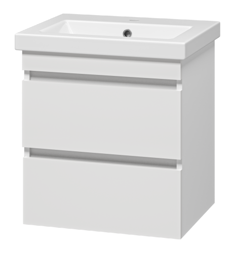 Тумба под раковину Misty Енисей Э-Ени01050-012По2Я 50х40 подвесная цвет белый