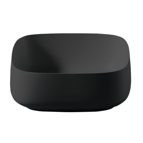 Раковина керамическая Artceram COGNAC COL007 03 00 50 см накладная цвет черный без отверстий под смеситель