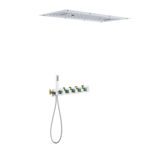 Душевая система Timo Petruma SX-5329/00SM встраиваемая в стену цвет хром с термостатом