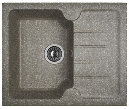 Кухонная мойка Dr.Gans Лора 25.020.A0620.407 60х50 цвет черный поверхность матовая