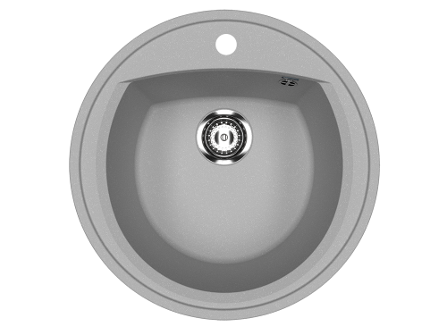 Кухонная мойка Ulgran Classic U-603-342 50х50 цвет серый