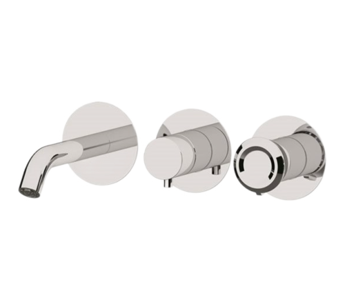 Смеситель для ванны Remer Element ET54D2P встраиваемый в стену хром