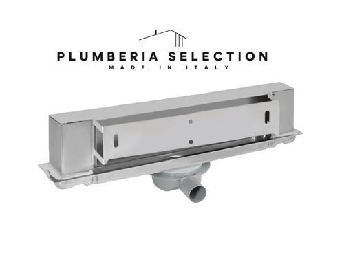 Душевой лоток Plumberia Selection PSWT WALL TILE PSWT60 60х5 нержавеющая сталь
