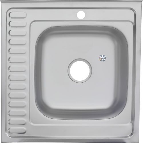 Кухонная мойка Melana 097D t R (*10) 60х60 цвет хром