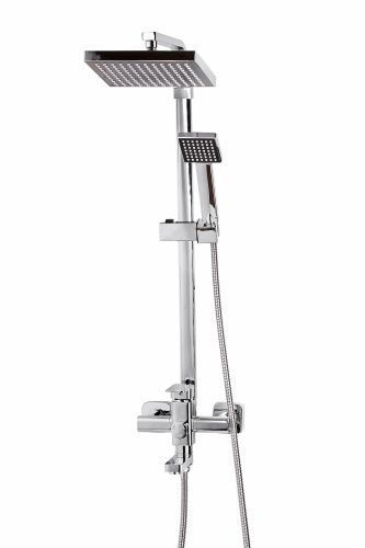 Душевая стойка Fauzt FZs-305 настенная цвет хром