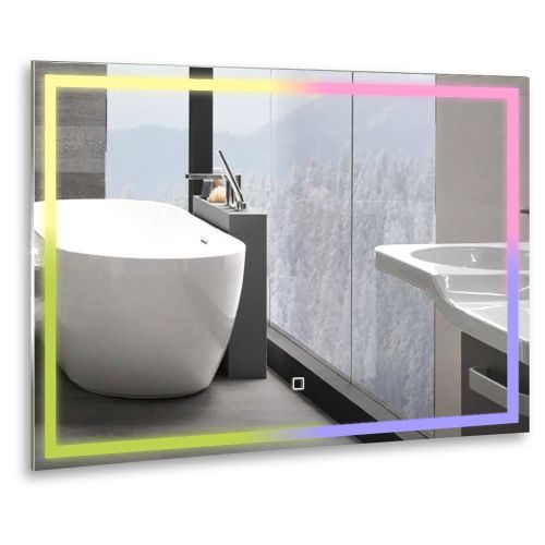 Зеркало с подсветкой Azario Livia LED-00002638 80х60 подвесное